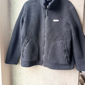 Unisex Columbia Sherpa Zip-up Jacket - black